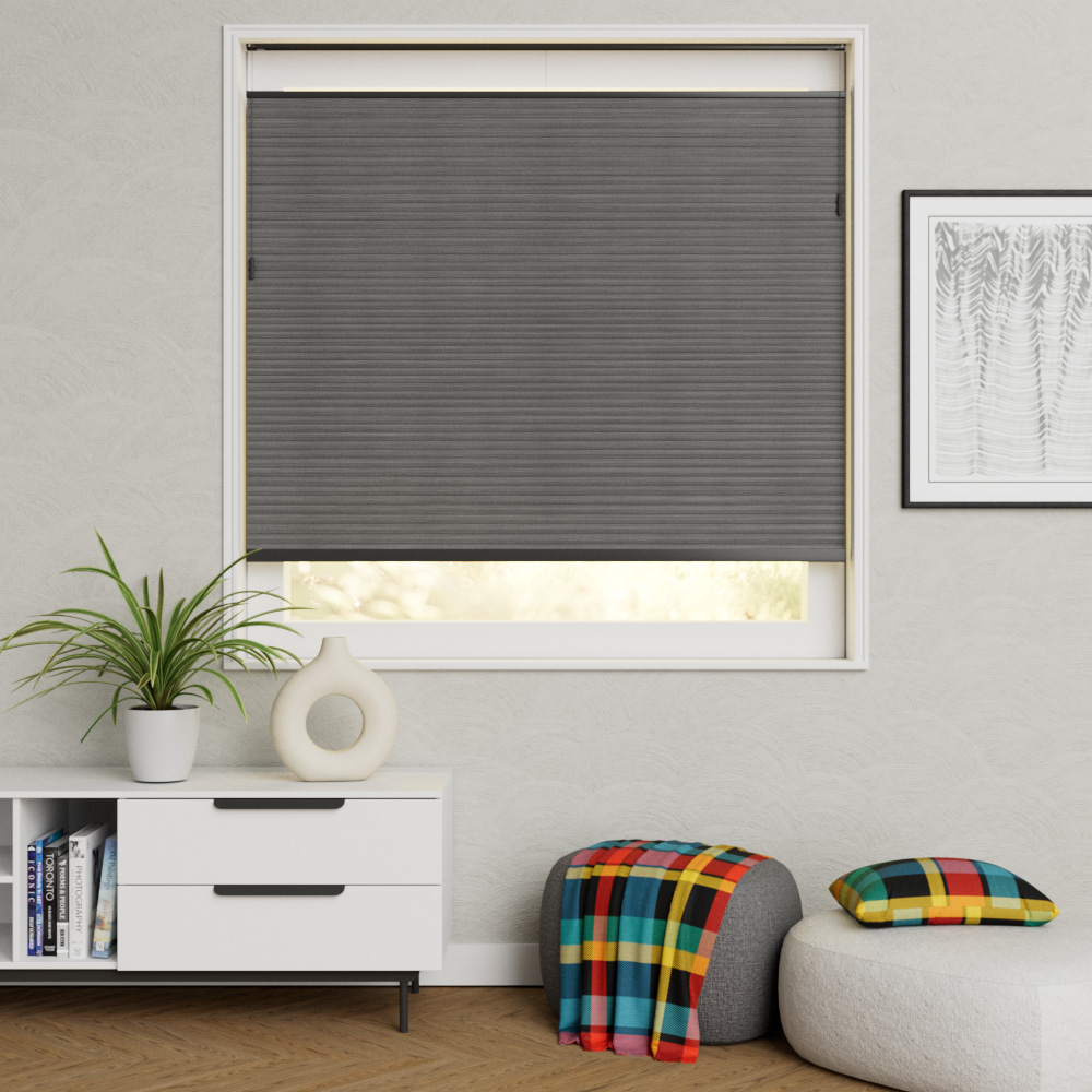 Plisse Elite Koordbediening Grijs
