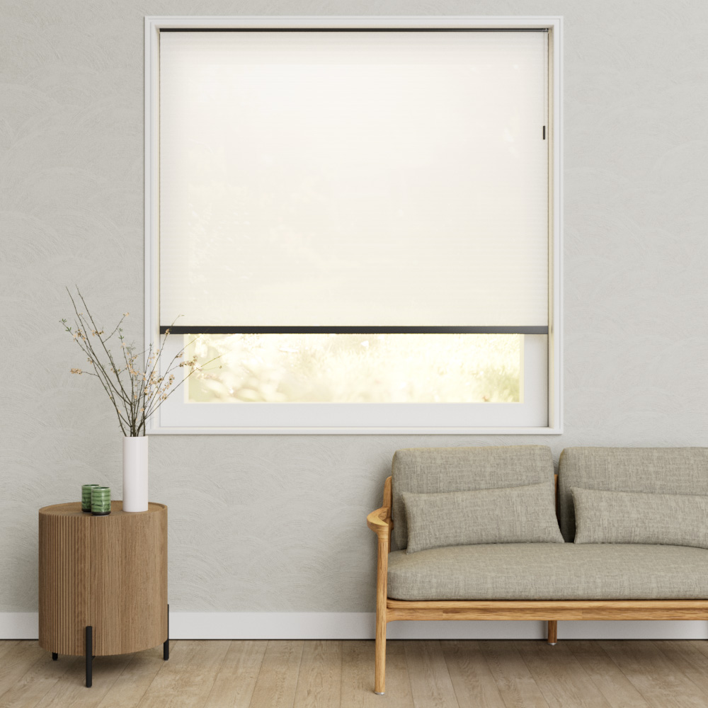 Plisse Premium Koordbediening Wit