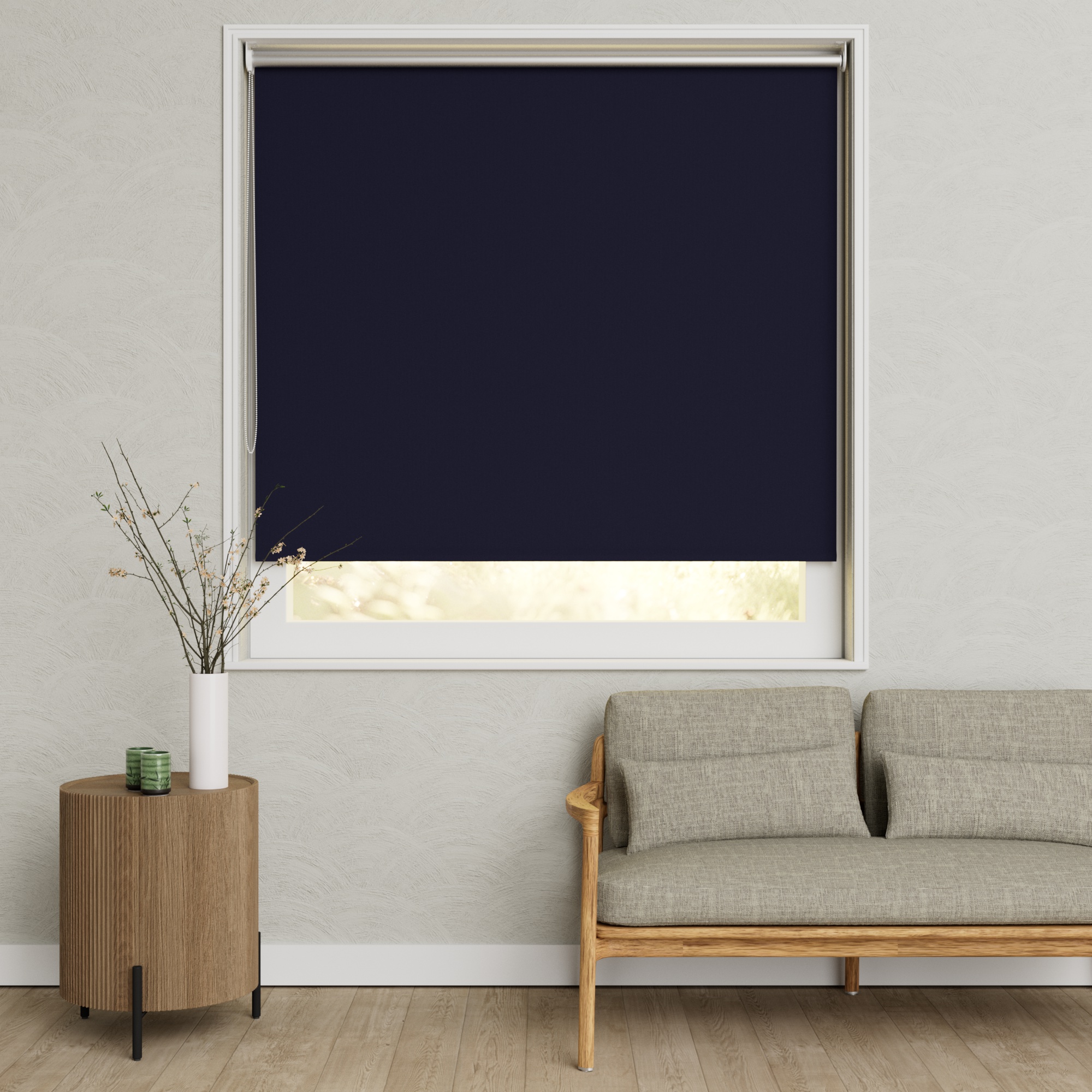 Rolgordijn Uni 250 Blauw