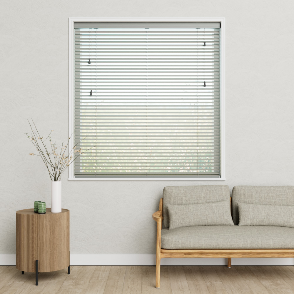 Aluminium Jaloezie Gelakt Zijdemat 50mm Grauwgrijs