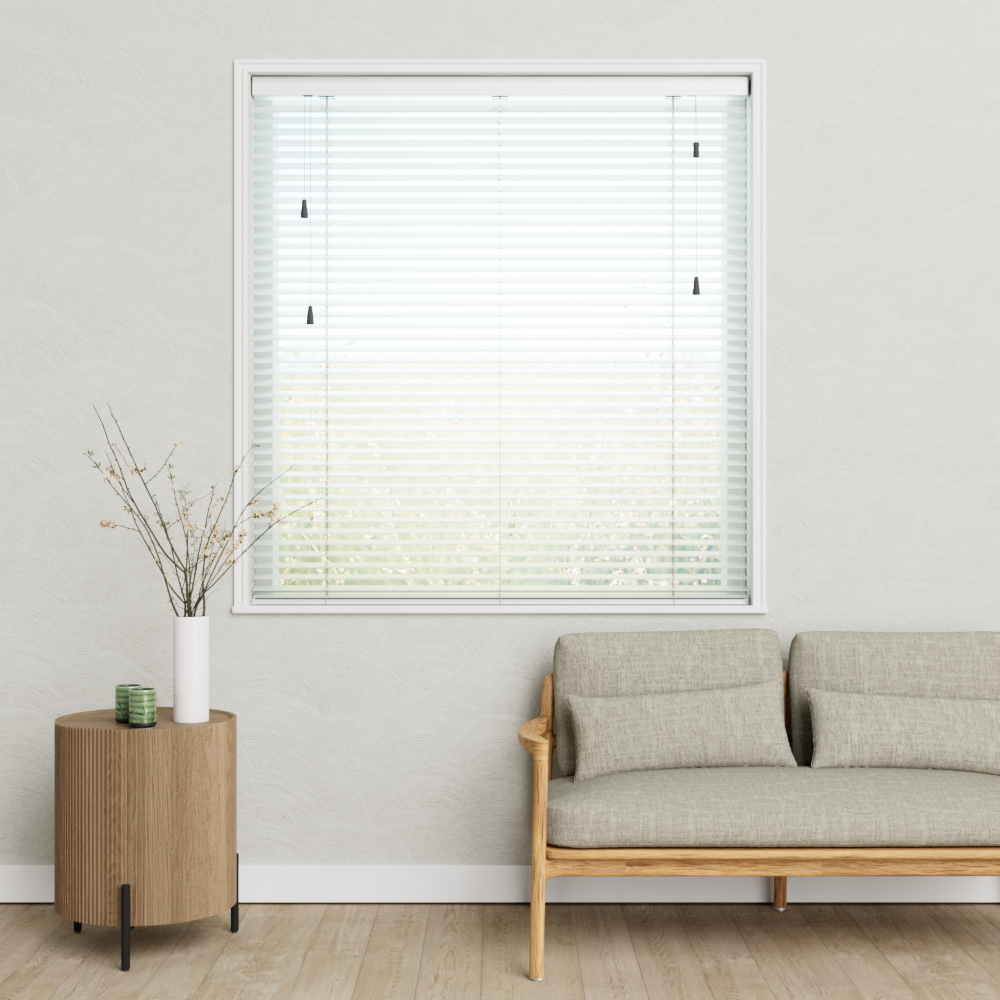 Aluminium Jaloezie Metallic Glans 50mm Zilver Metallic