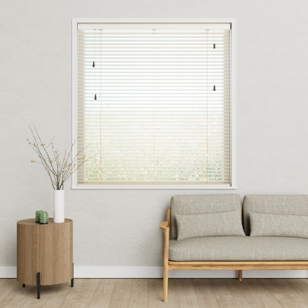 Aluminium Jaloezie Metallic Glans 50mm Messing Metallic