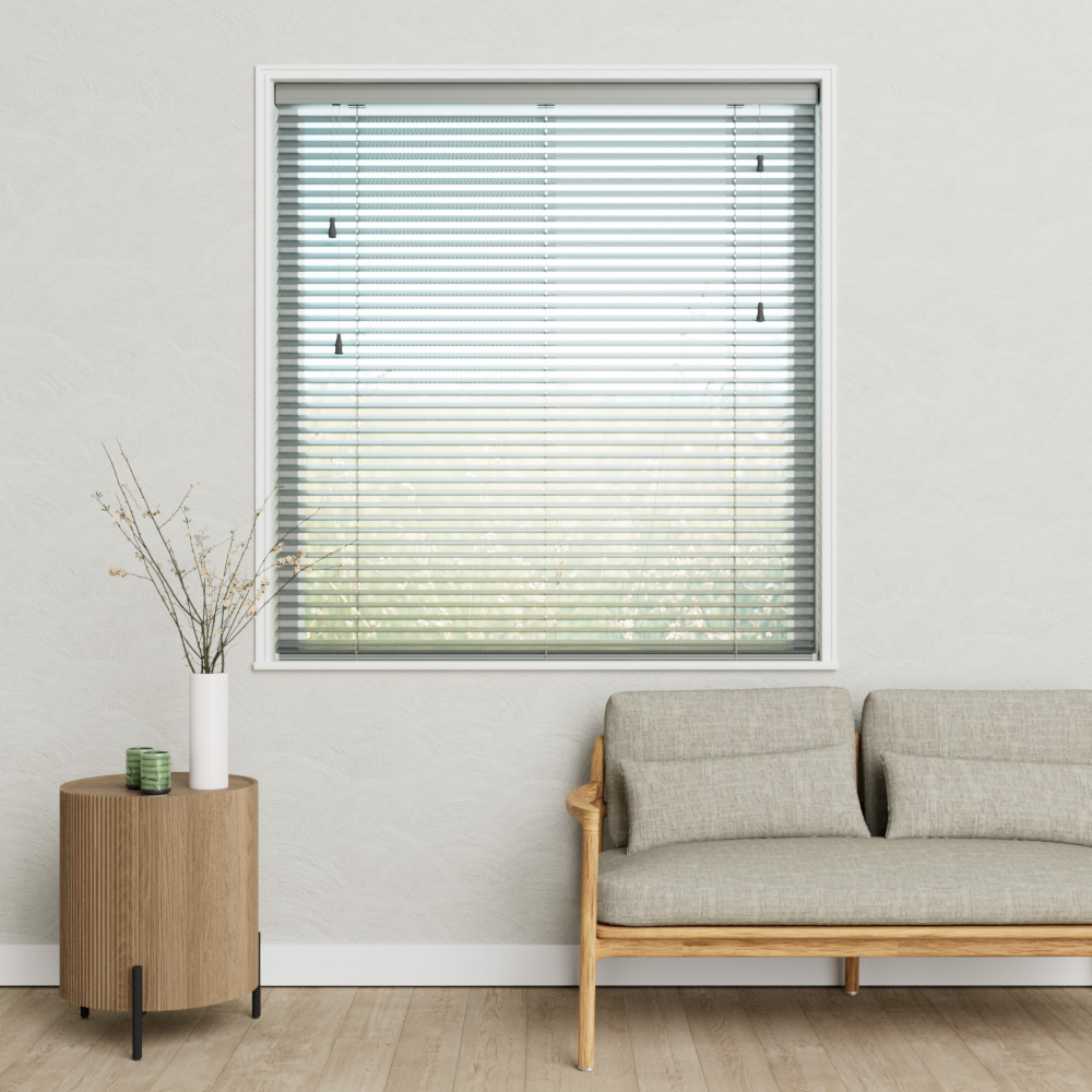 Aluminium Jaloezie Geperforeerd 50mm Grijs Geperforeerd