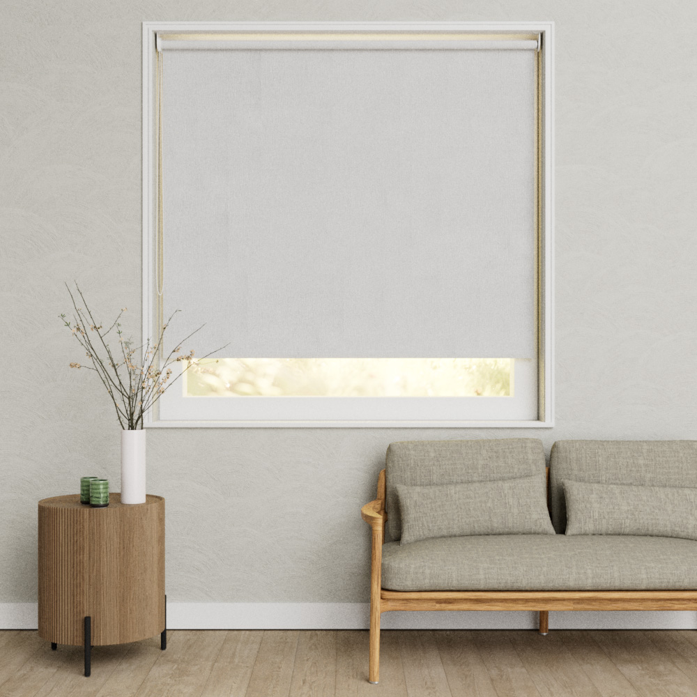 Rolgordijn Ultimo Retro 280 Satin wit