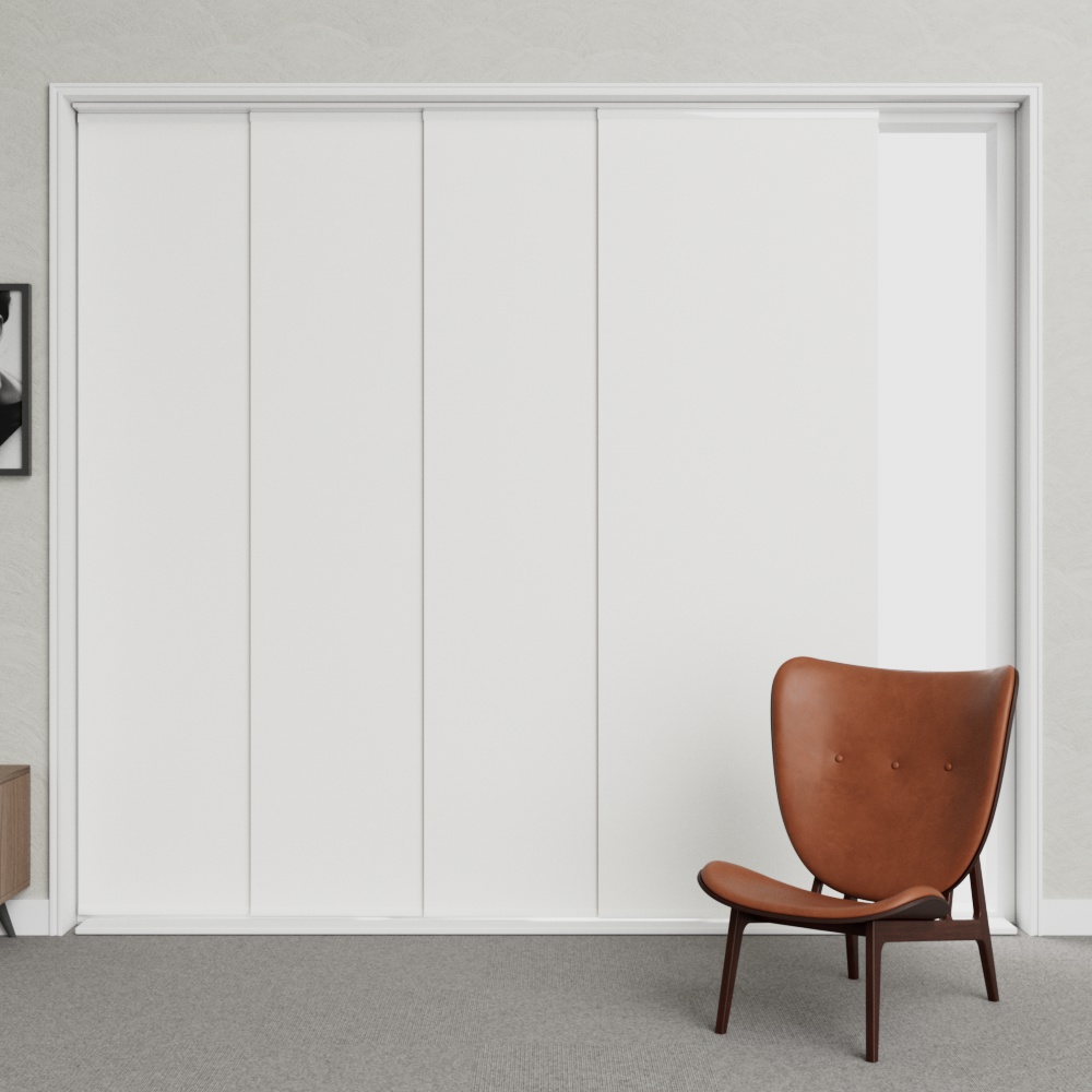 Paneelgordijn Blackout Color Off White