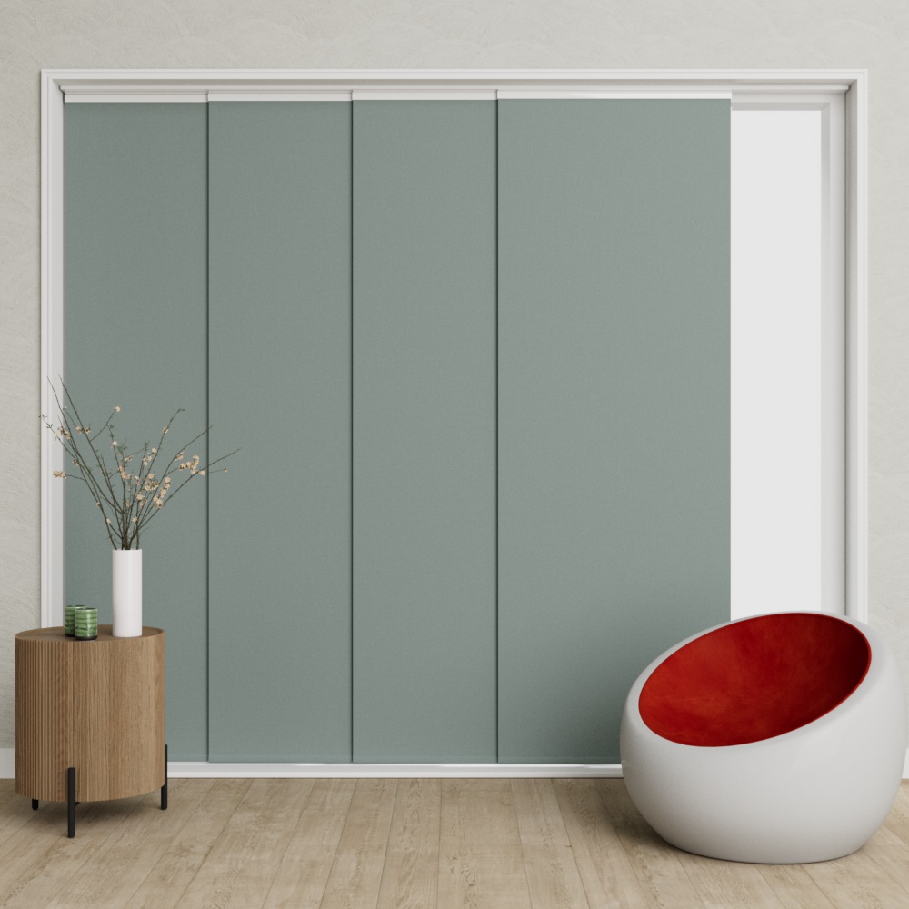 Paneelgordijn Blackout Color Keigrijs