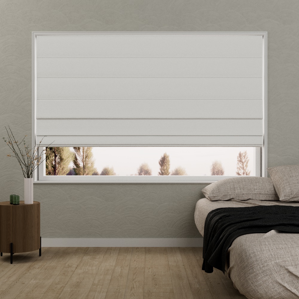 Vouwgordijn Standaard Violette Ecru