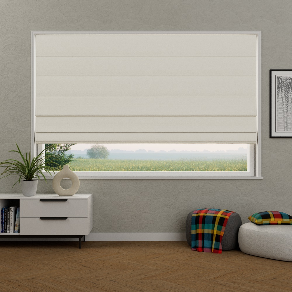 Vouwgordijn Standaard Violette Beige