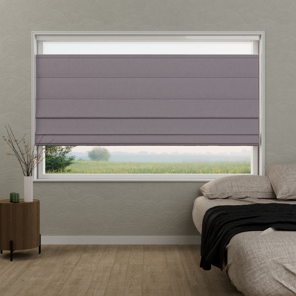 Vouwgordijn TopDown Violette Licht Paars