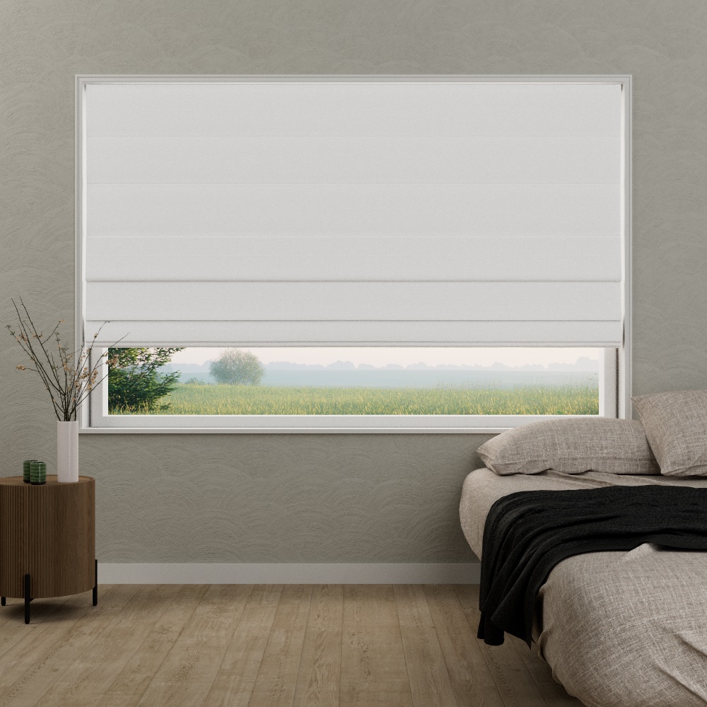 Vouwgordijn Standaard Valerie Offwhite