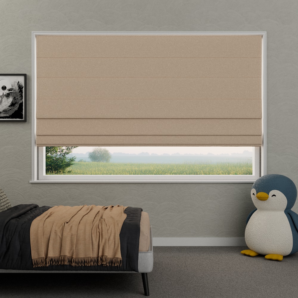 Vouwgordijn Standaard Valerie Zand