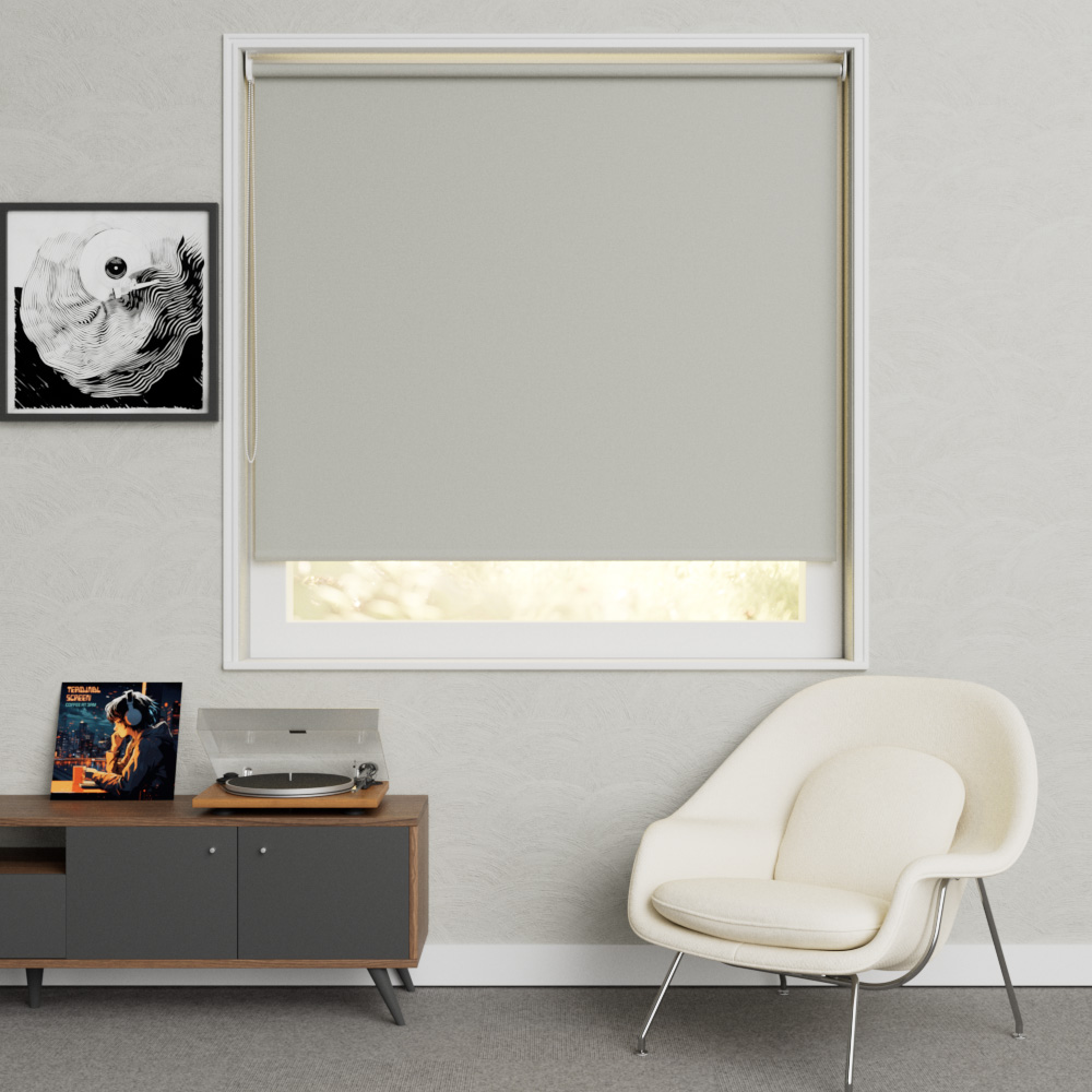 Rolgordijn Smart Blackout Colour Licht taupe