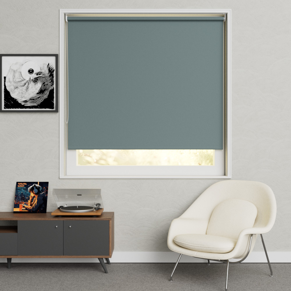 Rolgordijn Smart Blackout Colour Donkergrijs