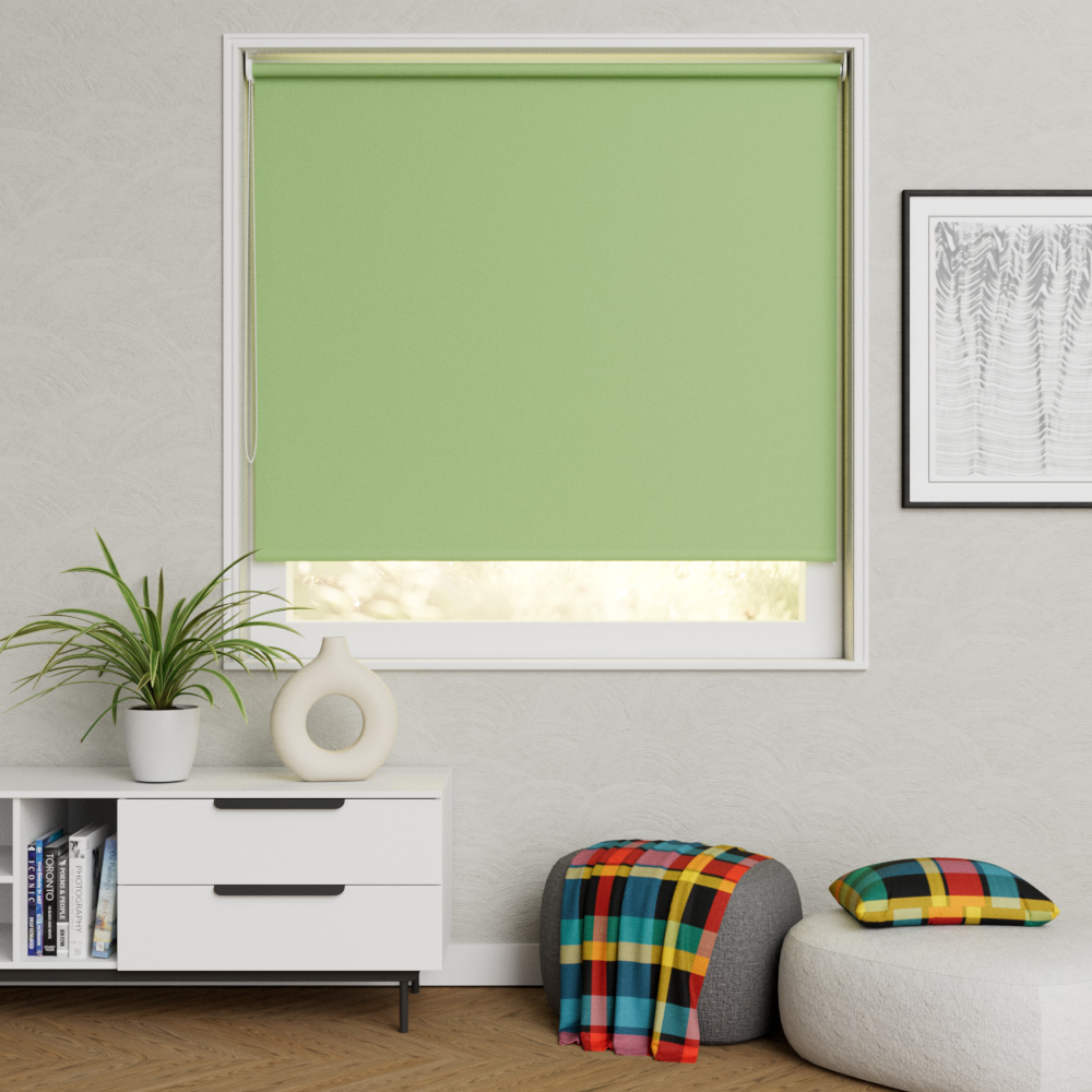 Rolgordijn Smart Blackout Colour Groen