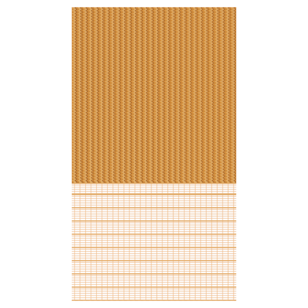 Stof Standaard 7-8 cm tot 280 breed Mosterd