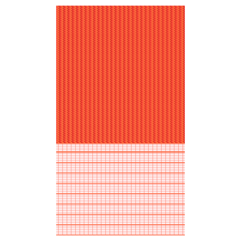 Stof Standaard 7-8 cm tot 280 breed D.Oranje