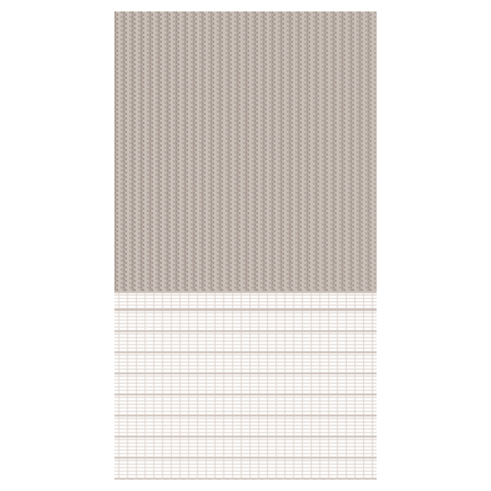 Stof Standaard 7-8 cm tot 300 breed Licht Taupe