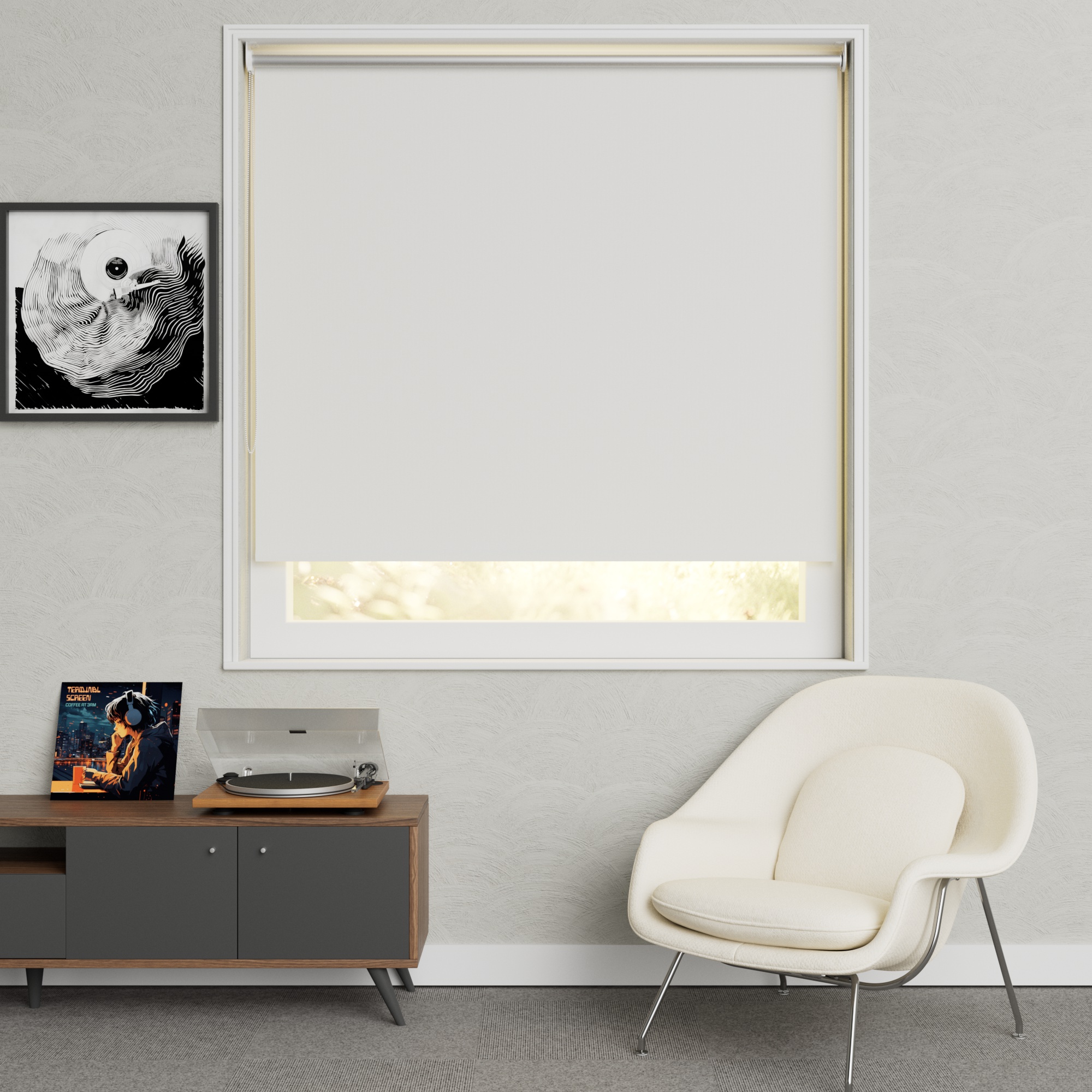 Rolgordijn Advance Wit