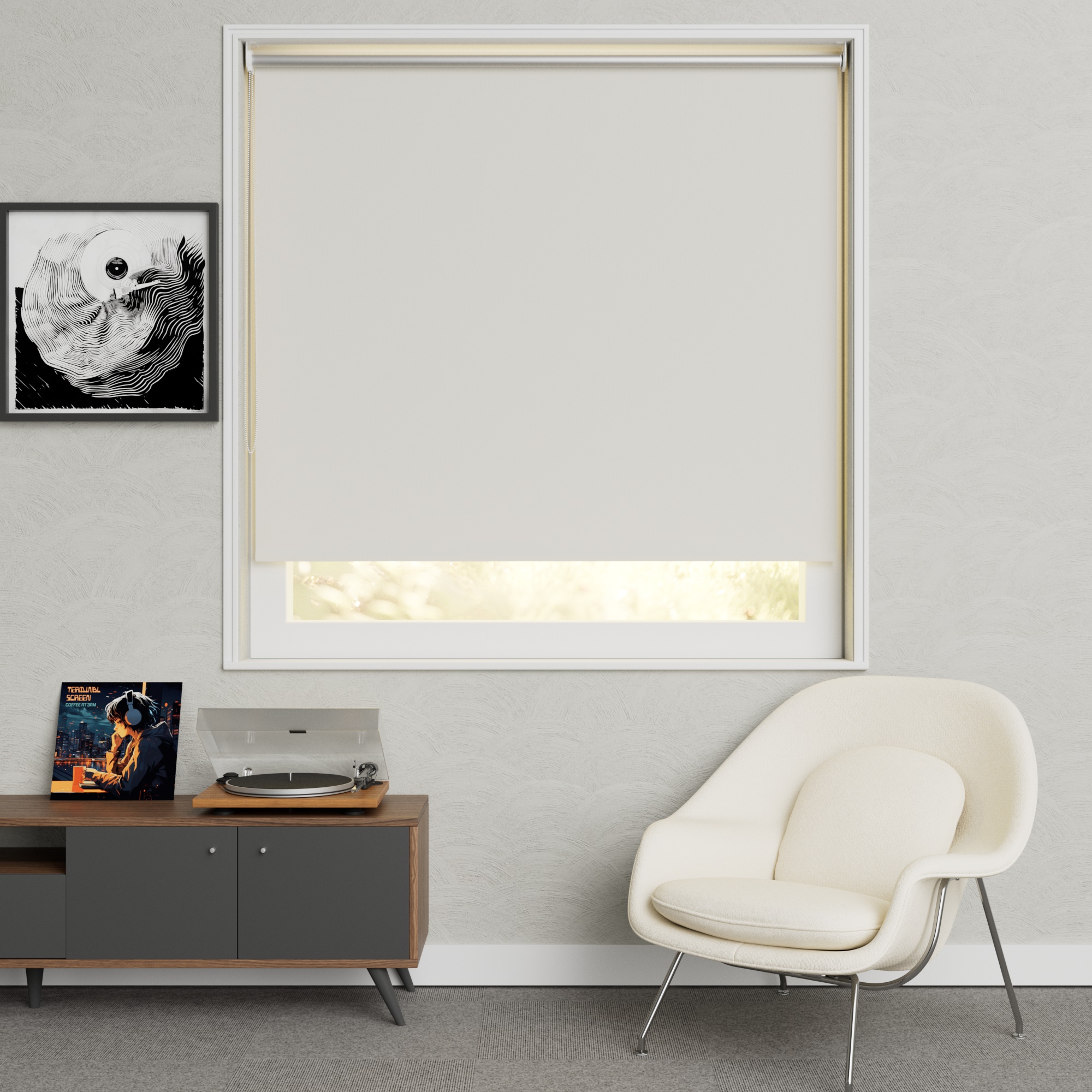 Rolgordijn Advance Ivoor