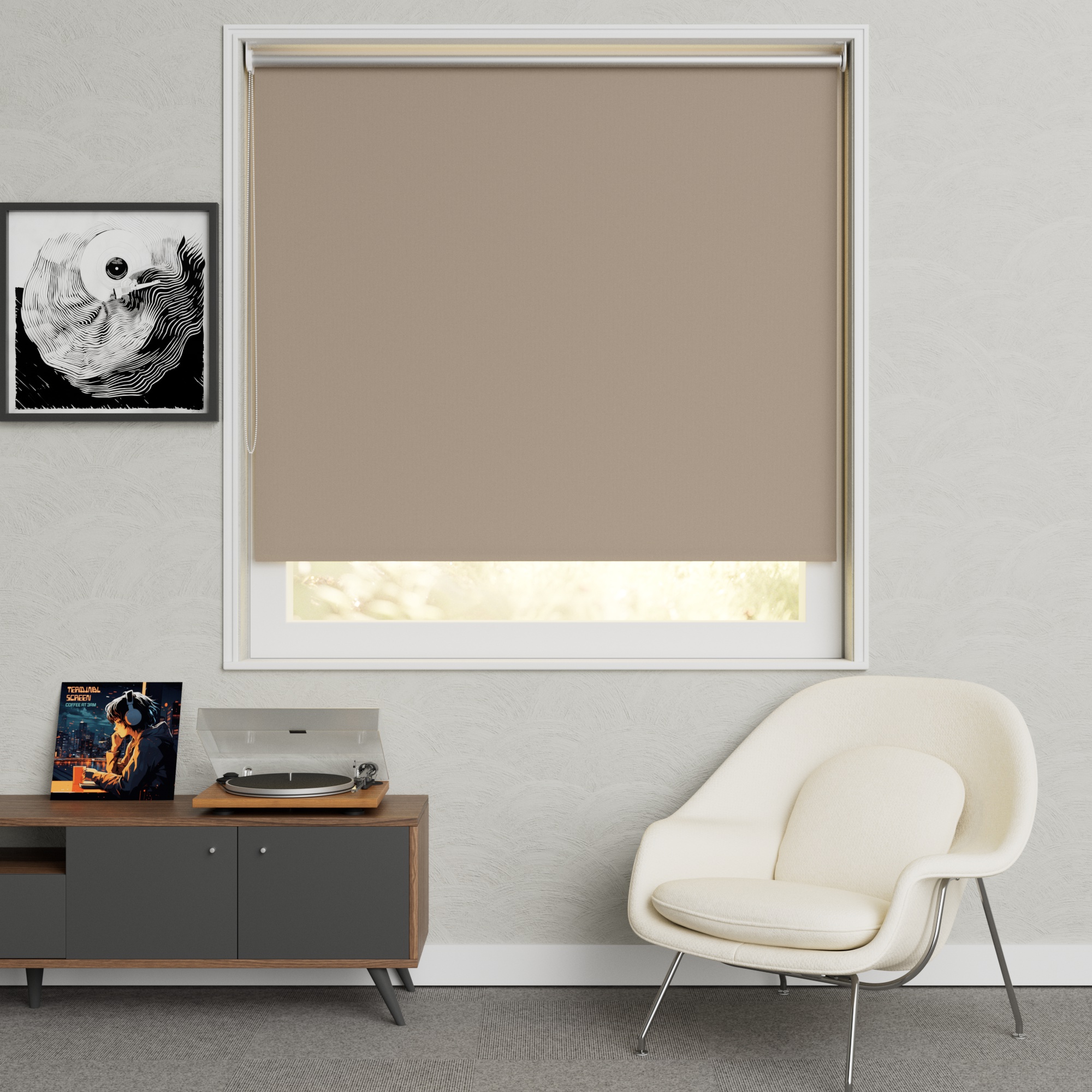 Rolgordijn Advance Taupe