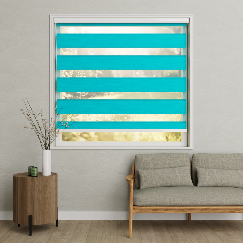 Duo rolgordijn XL Aqua