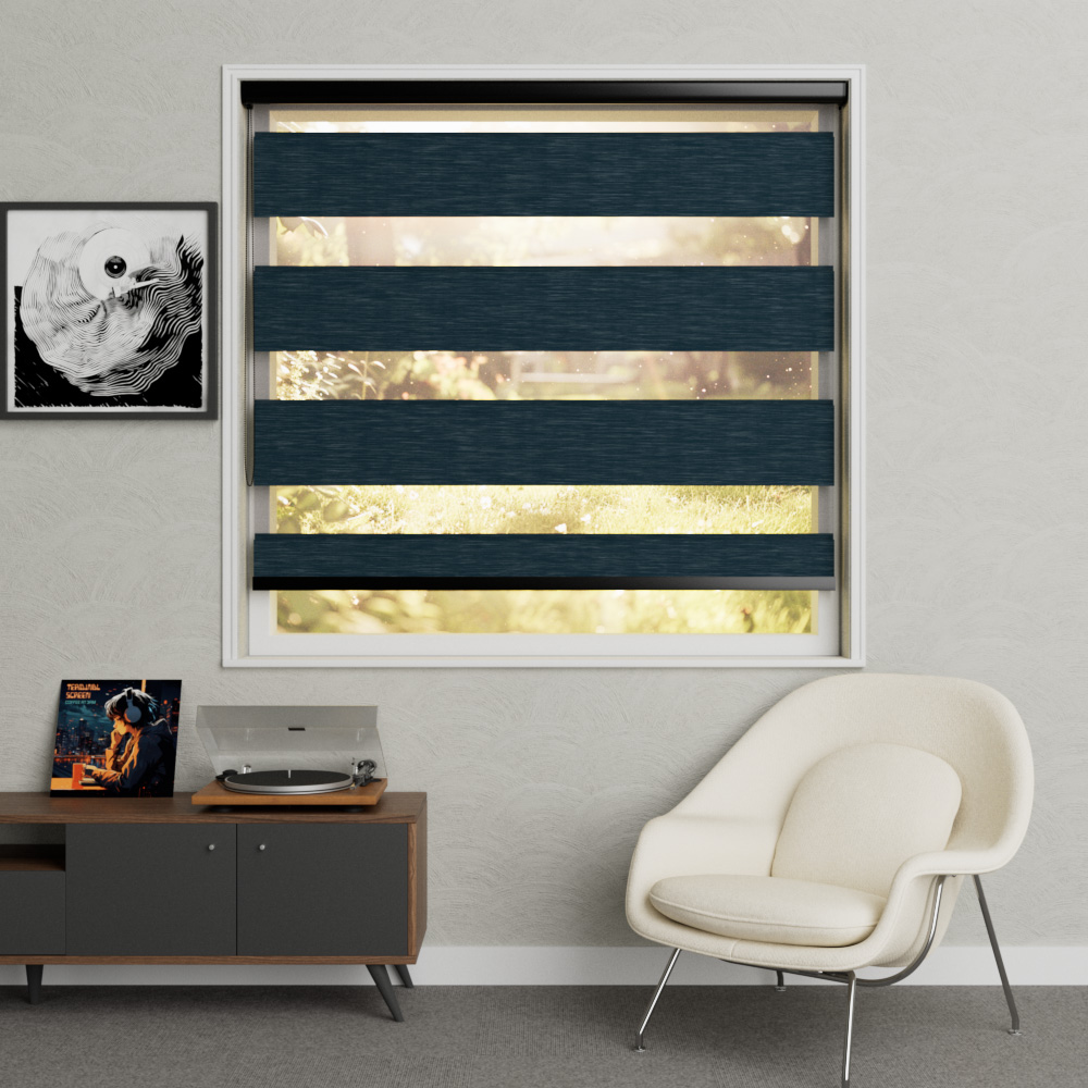 Duo rolgordijn Darkness 11 Antraciet