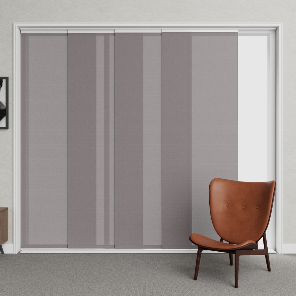 Paneelgordijn Pure D. Taupe