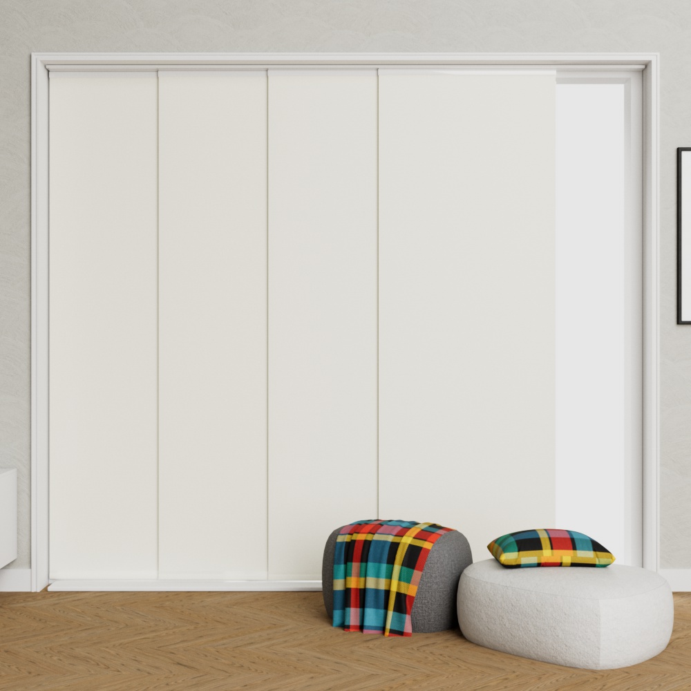 Paneelgordijn Velvet Ivoor