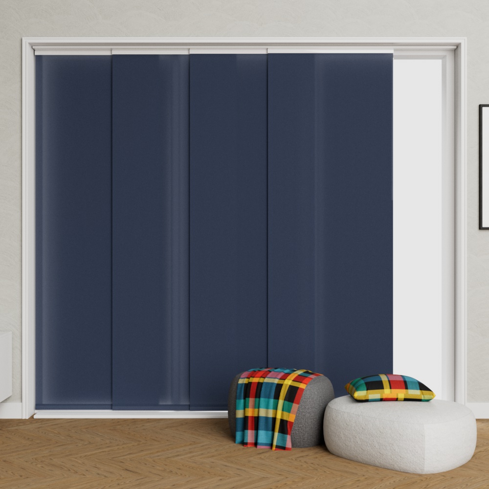Paneelgordijn Velvet Blue