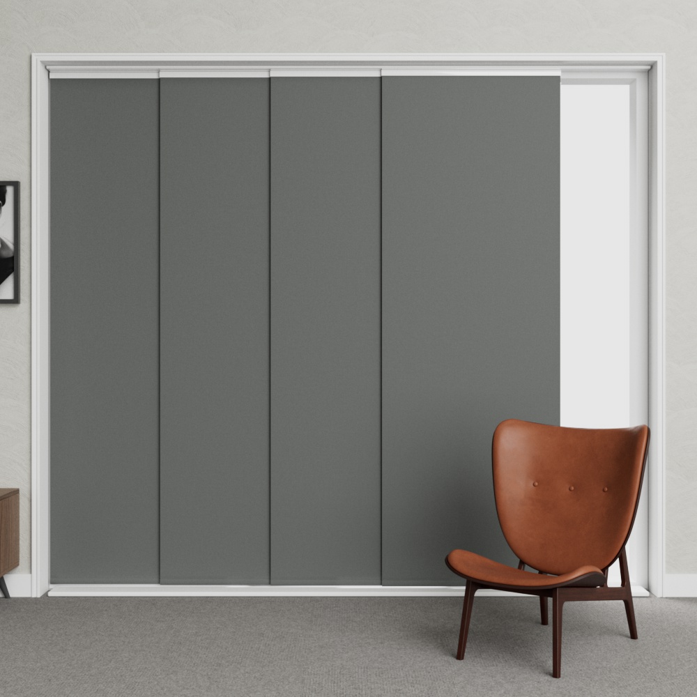 Paneelgordijn Velvet Antracite