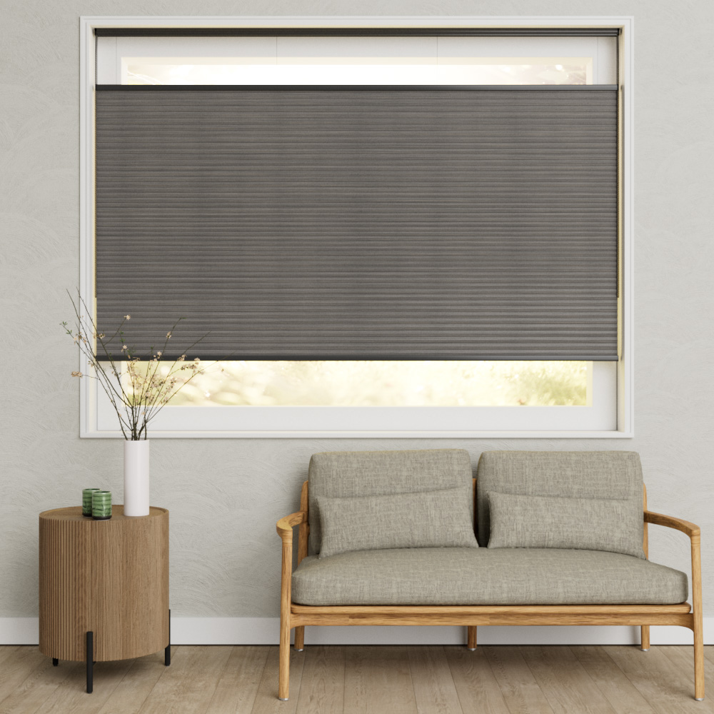 Plisse Elite Kettingbediening Grijs