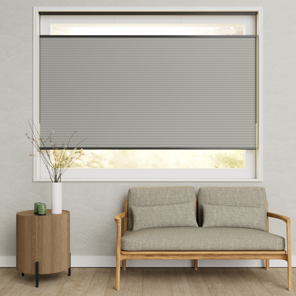 Plisse Premium Kettingbediening Licht Grijs