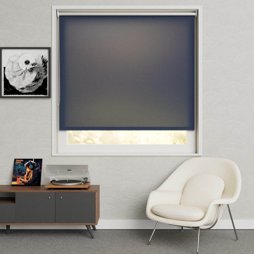 Rolgordijn Velvet 200 Blue