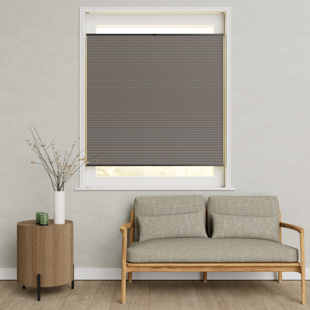 Plisse Elite verduisterend Ingespannen Donker Taupe