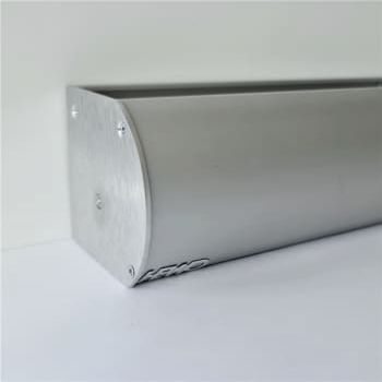 Cassette duo rolgordijn design geanodiseerd aluminium