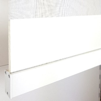 Randafwerking duo rolgordijn op maat Model 5 Design 